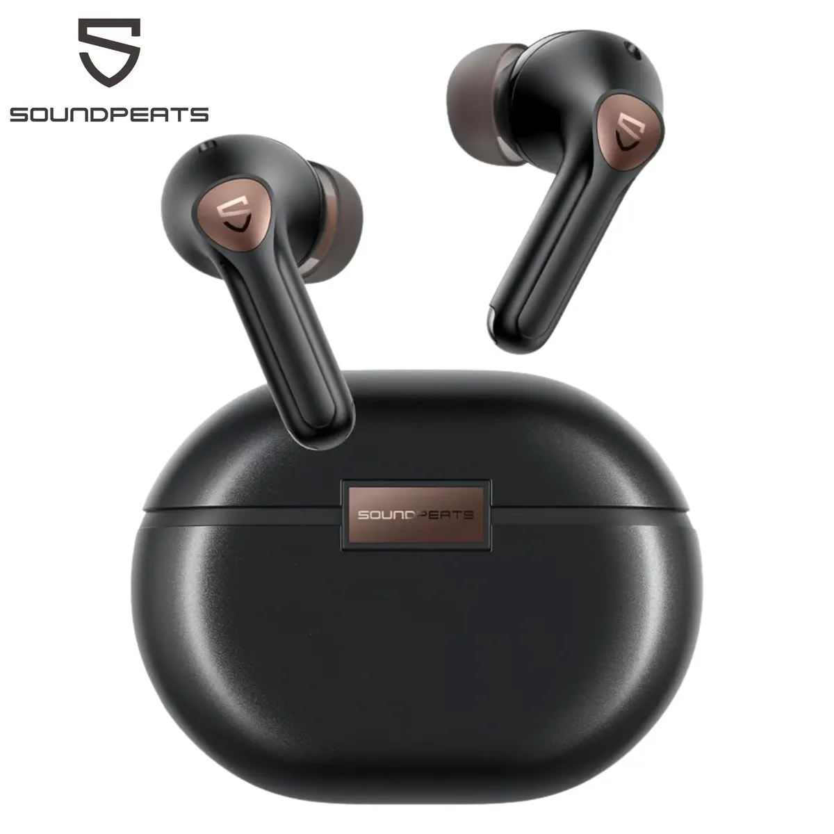 SOUNDPEATS - Audifonos Soundpeats Air4 Pro ANC 26h Negro