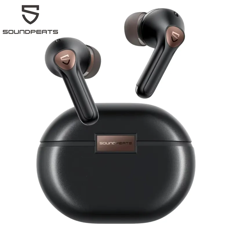 SOUNDPEATS - Adifonos Soundpeats Air4 Pro ANC 26h Negro