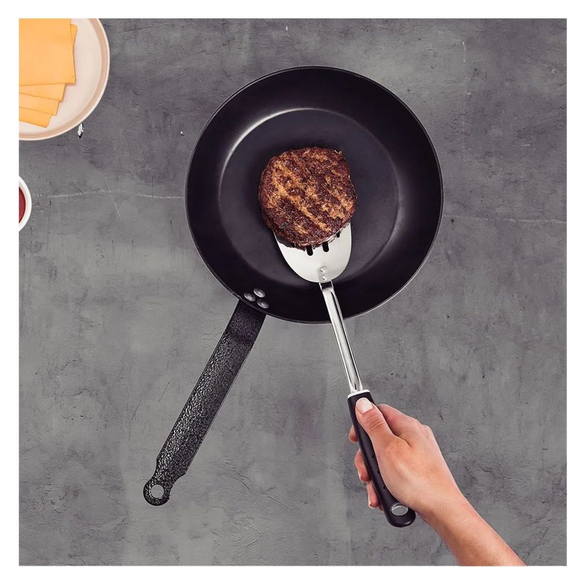 TRAMONTINA - ESPATULA TRAMONTINA NEGRO UTILITA