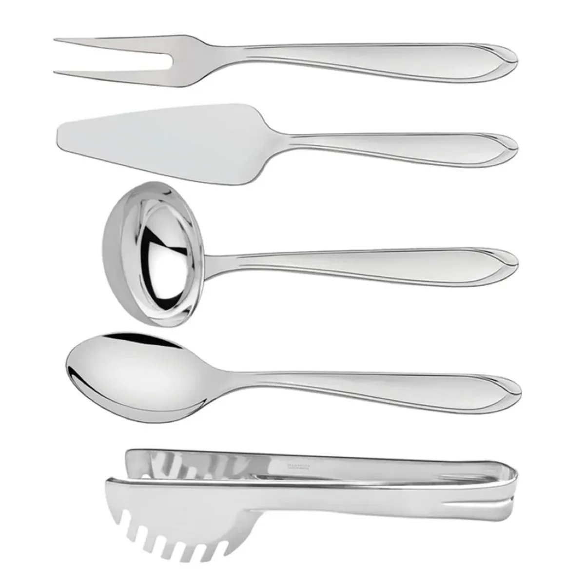 TRAMONTINA - JUEGO DE UTENSILIOS TRAMONTINA DE ACERO INOXIDABLE