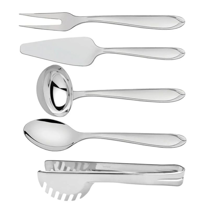 TRAMONTINA - JUEGO DE UTENSILIOS TRAMONTINA DE ACERO INOXIDABLE