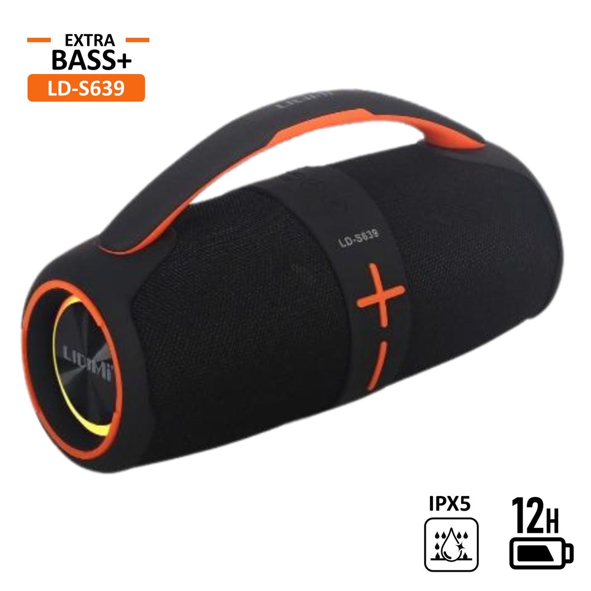 LIDIMI - Parlante Portátil Lidimi 40 Watts LD-S639 XBASS BT