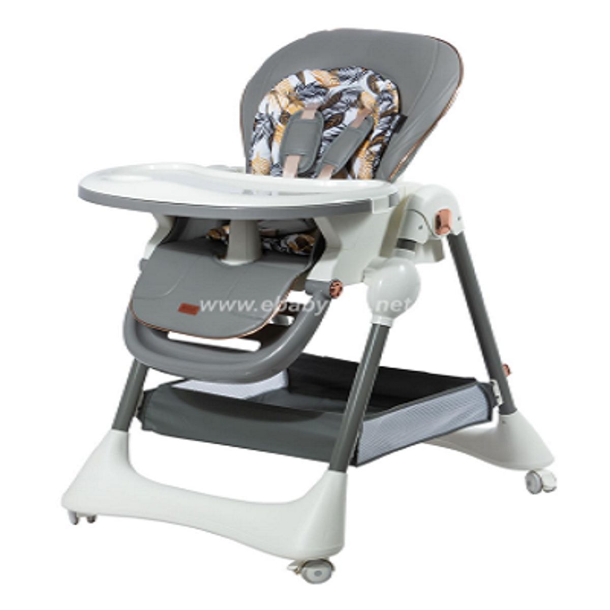 EBABY - SILLA DE COMER GRADUABLE WROWI -GRIS