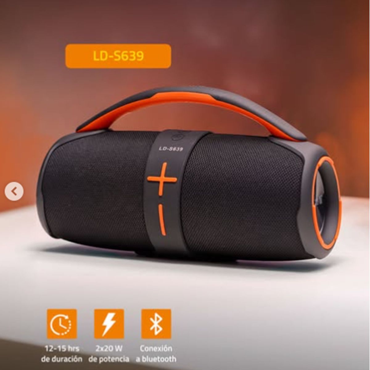 LIDIMI - Parlante Portátil LD-S639 Lidimi Bluetooth 40W XBASS
