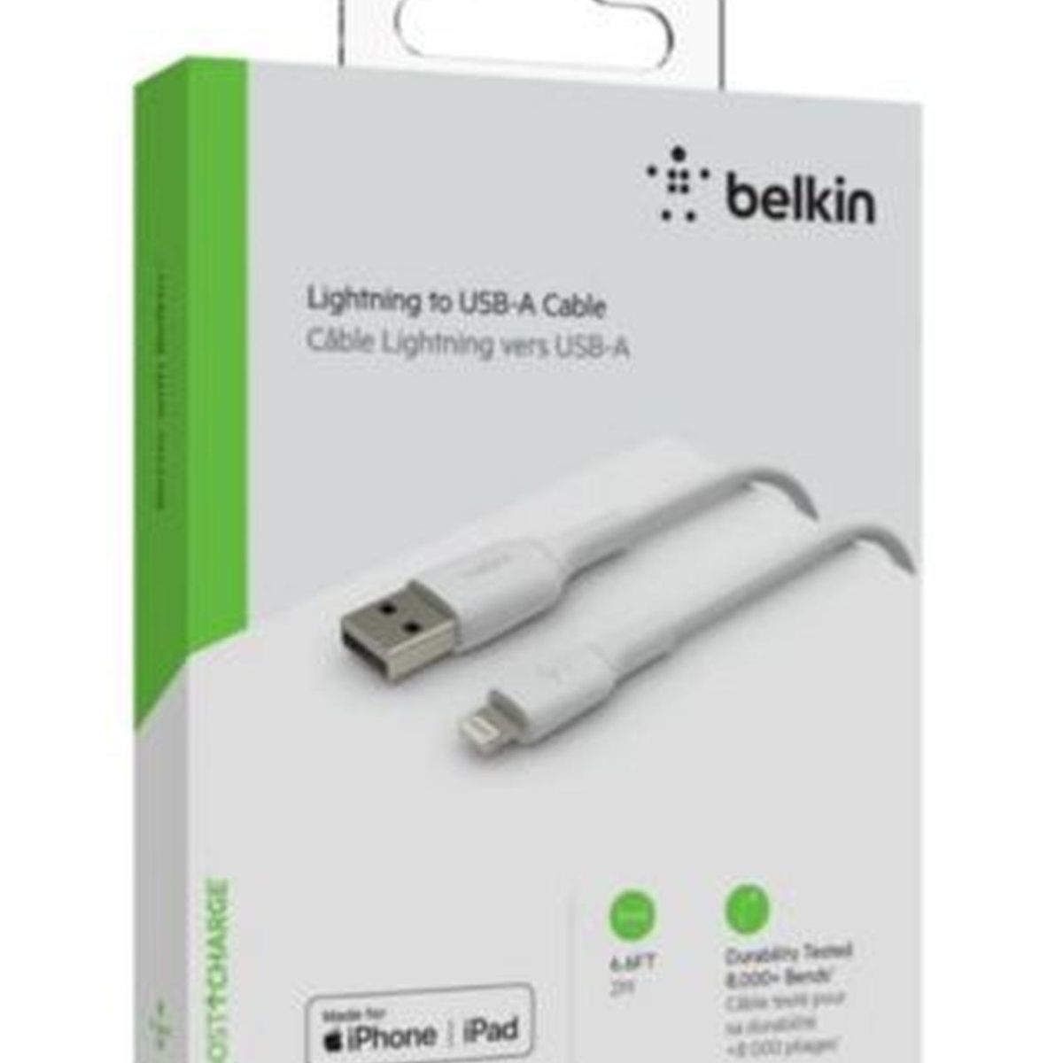 BELKIN - BELKIN CABLE LIGHTNING TO USB-A 2M PARA APPLE