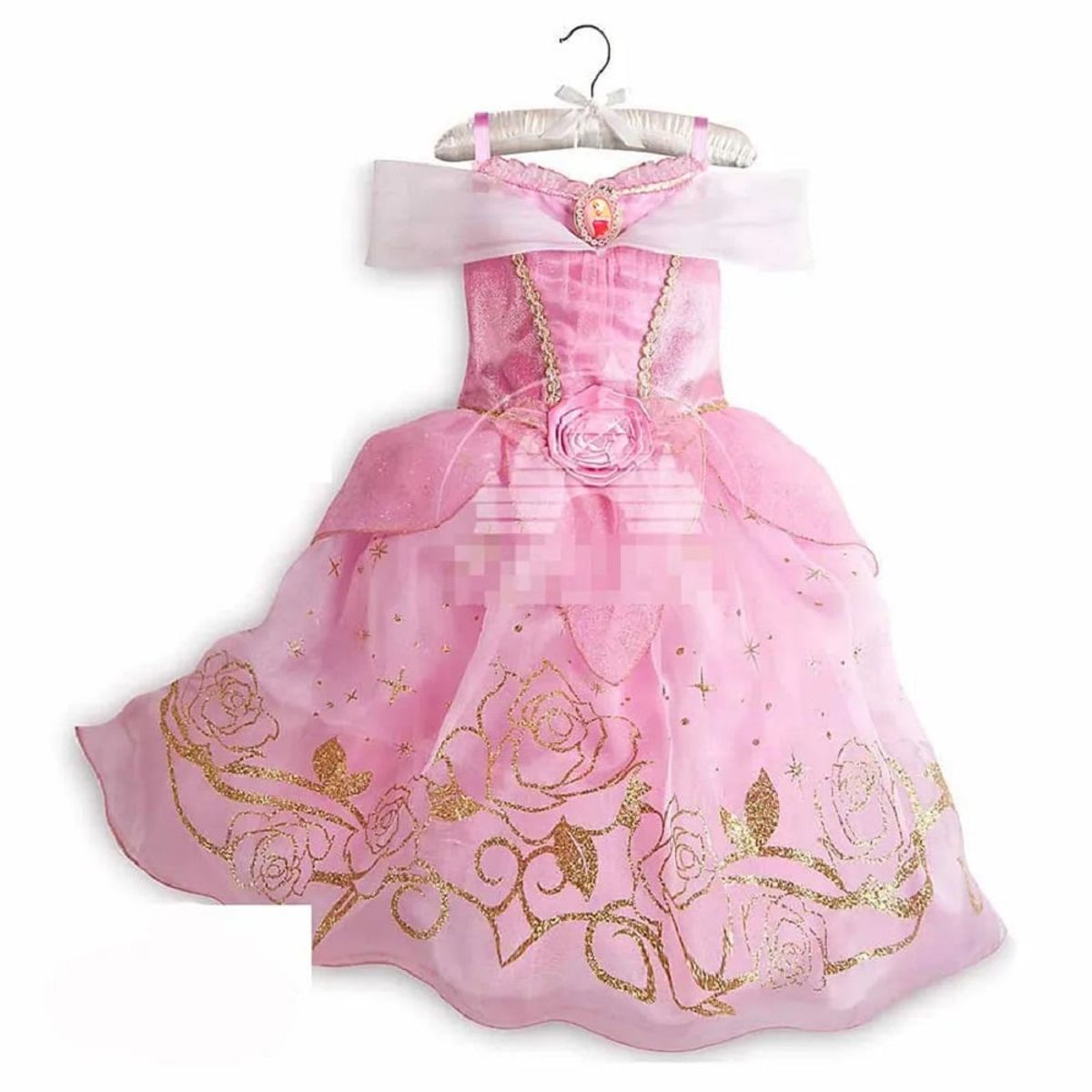 GENIEKA - Vestido Niña Princesa Rosado Bebe Cumpleaños Fiesta Navidad Genieka