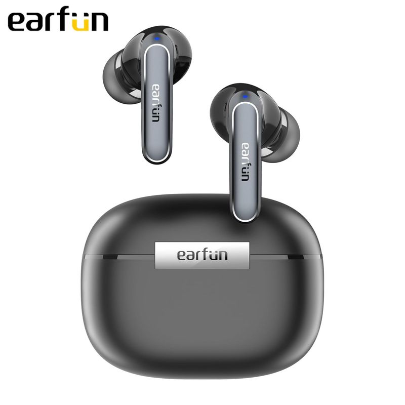 EARFUN - Adifonos Earfun Air2 40h Bluetooth 5.3 Negro
