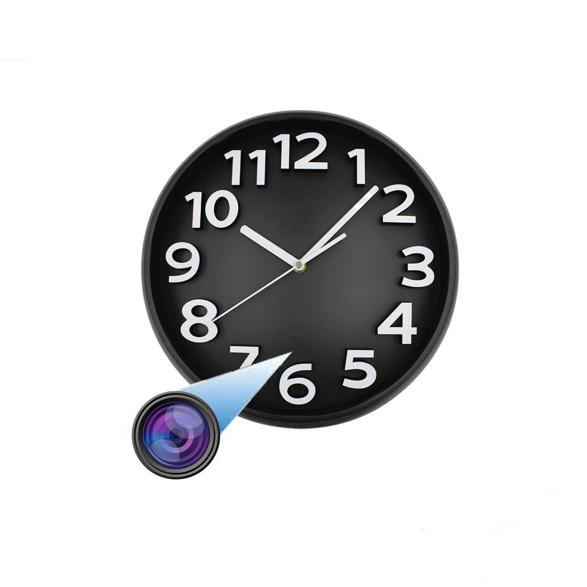 OEM - Cámara espía oculta tipo reloj de pared 1080P Wifi IP408W