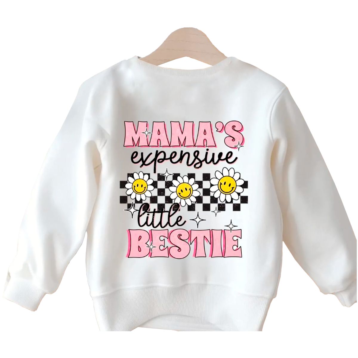 GENERICO - Polera Cuello Redondo Modelo Mamas Bestie