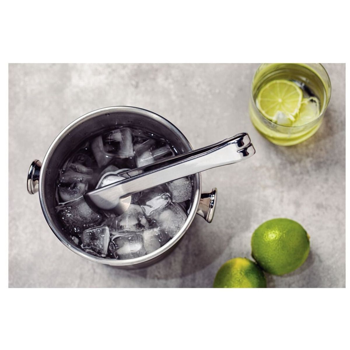 TRAMONTINA - PINZA PARA HIELO TRAMONTINA DE ACERO INOXIDABLE