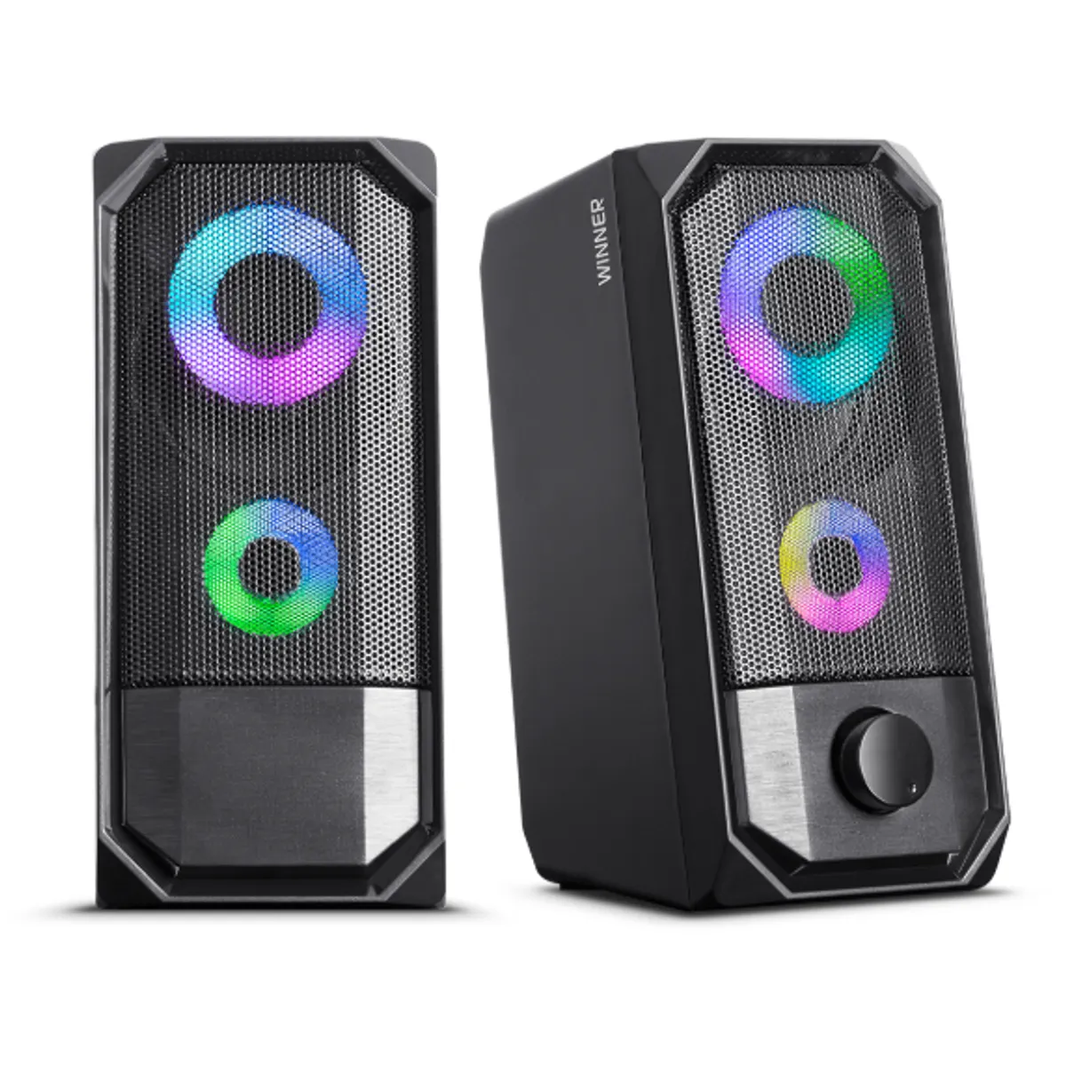 MICRONICS - Parlante WINNER MIC S325 2.0 RGB 2.5  MICRONICS