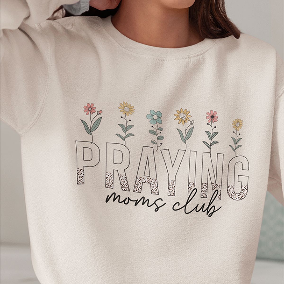 GENERICO - POLERA CUELLO REDONDO DE ALGODON-MAMA MOD21