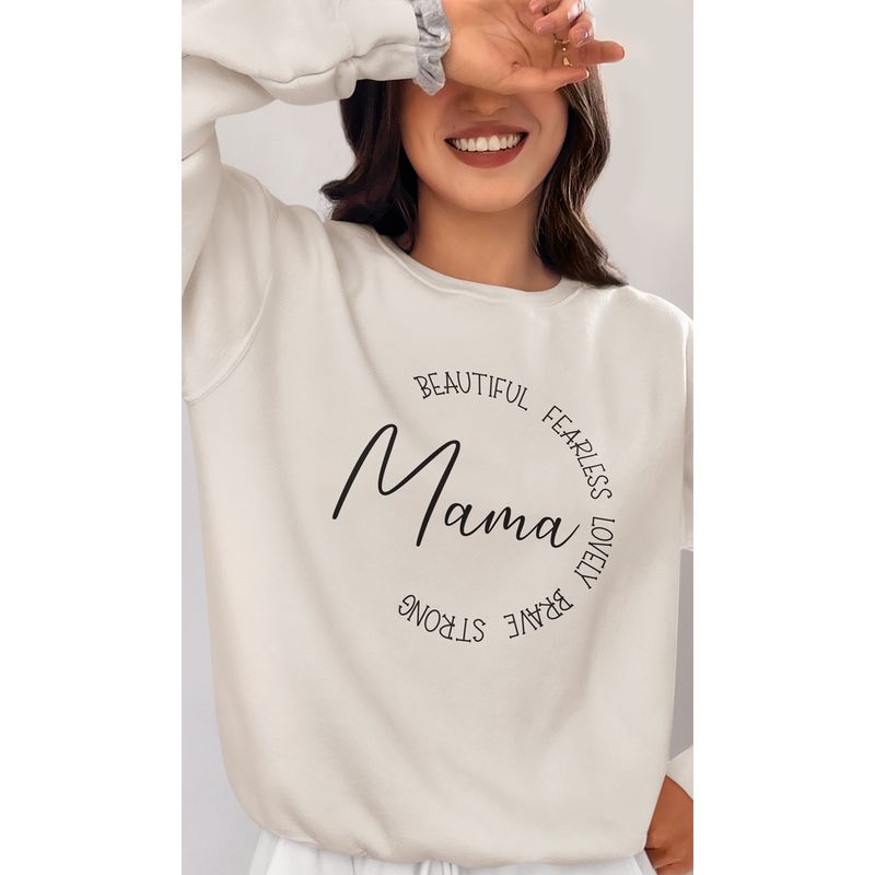 GENERICO - POLERA CUELLO REDONDO DE ALGODON-MAMA MOD38