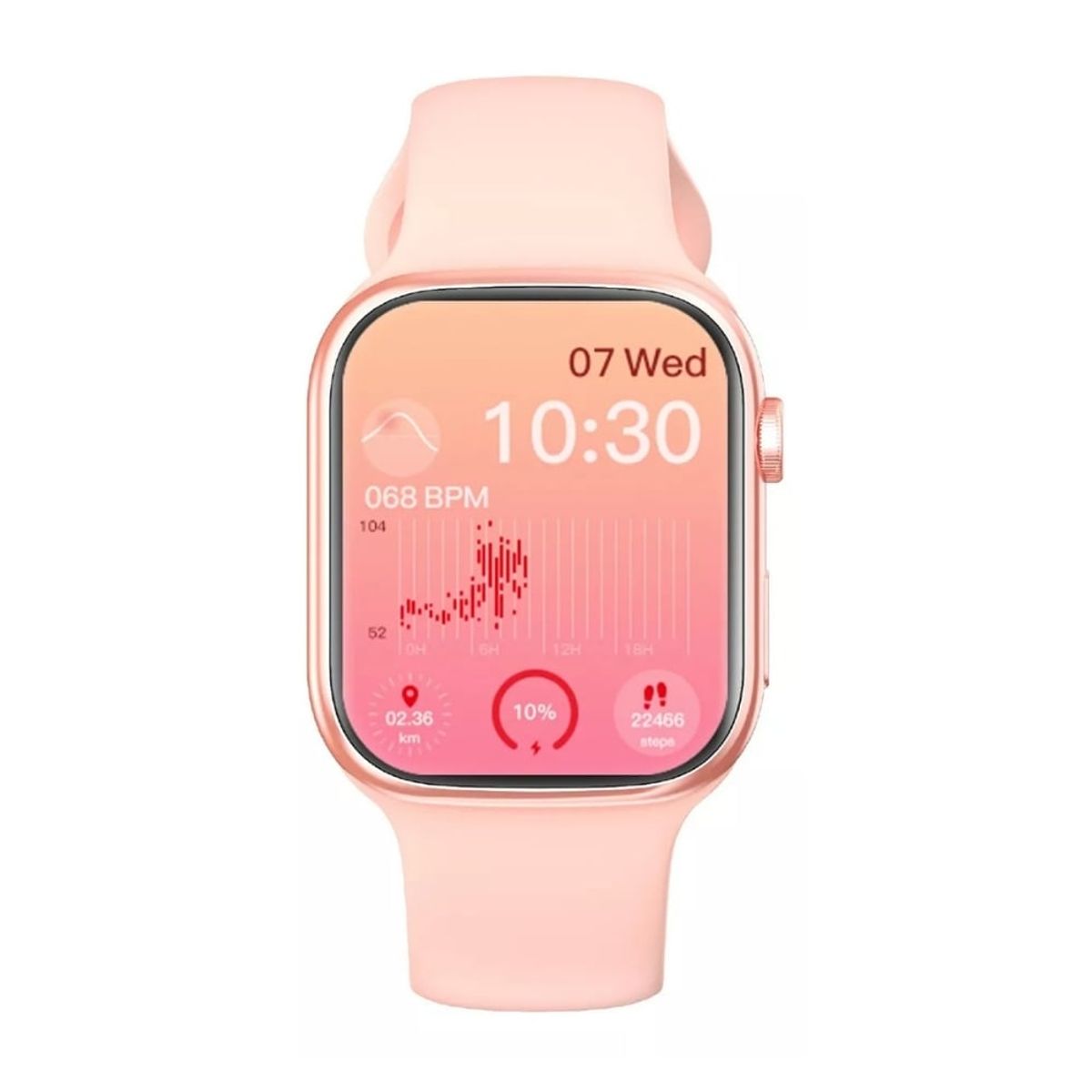 GENERICO - Smartwatch T900 Pro Max Big L Serie 10 Rosado