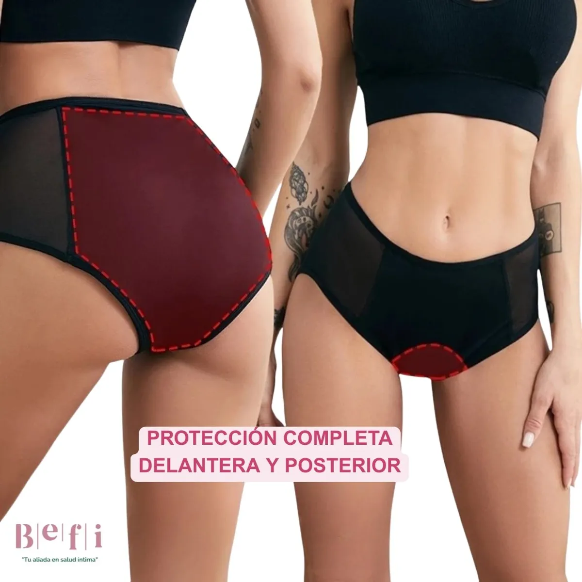 GENERICO - Calzón Menstrual  Antifugas "XL"