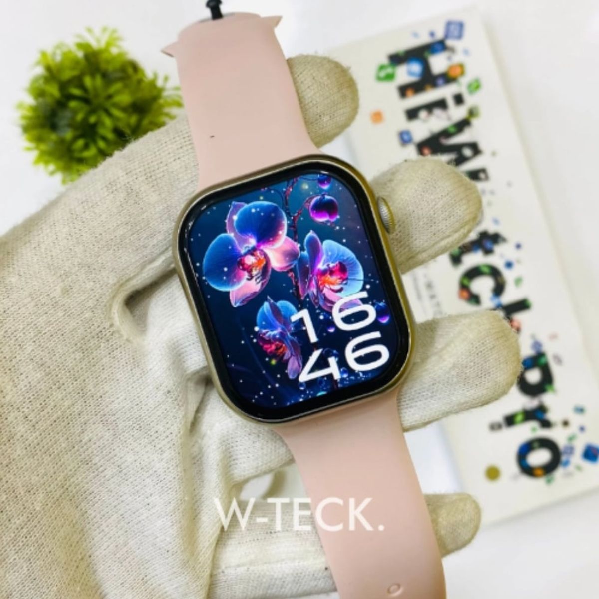 GENERICO - Smartwatch Hi Watch Pro Rosado