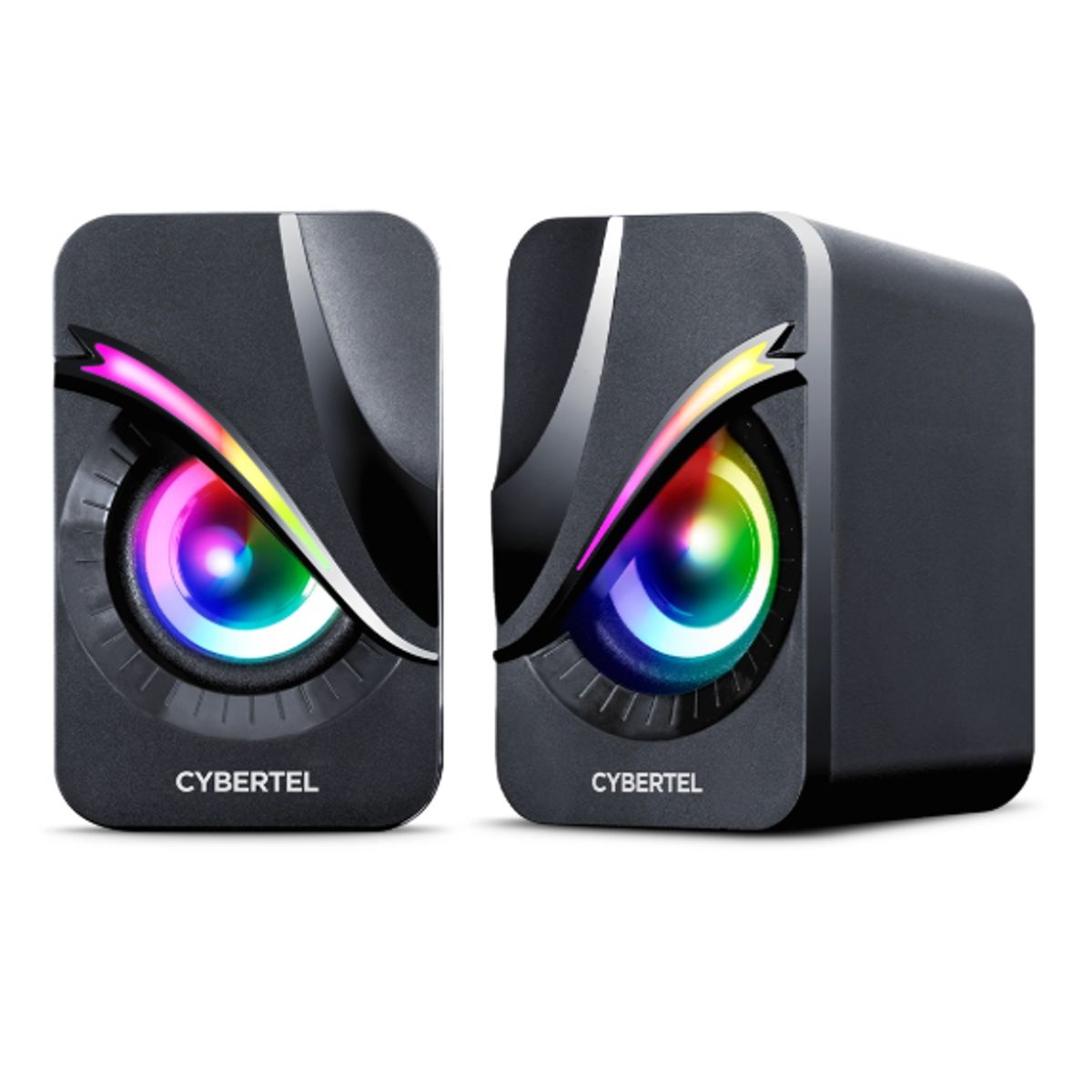 CYBERTEL - Parlante EXXPERT CBX S301U 2.0 USB RGB 2 USB CYBERTEL