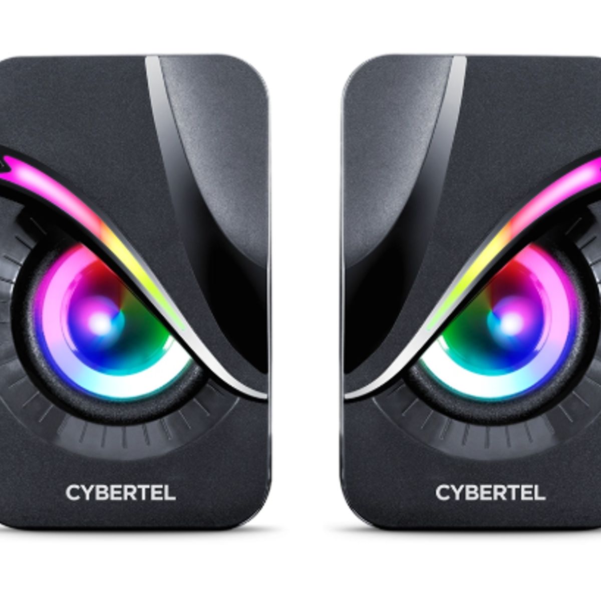 CYBERTEL - Parlante EXXPERT CBX S301U 2.0 USB RGB 2 USB CYBERTEL