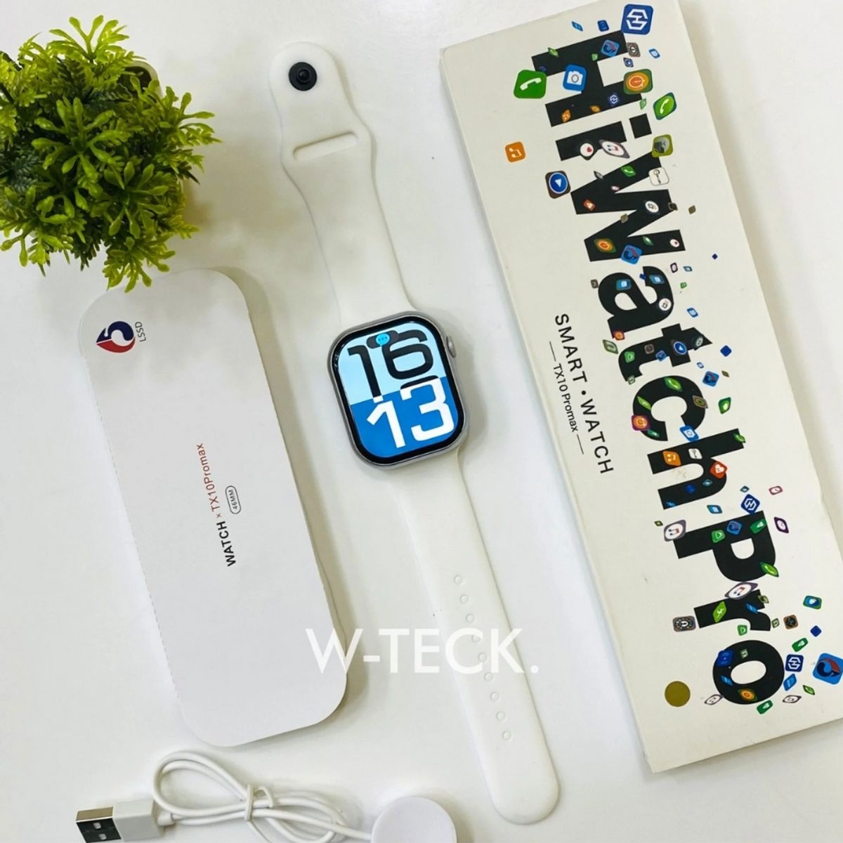 GENERICO - Smartwatch HiWatch Pro Blanco