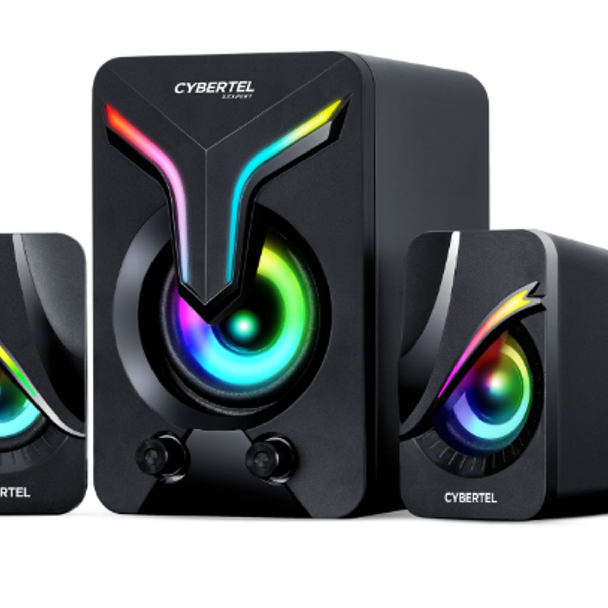 CYBERTEL - Parlante EXXPERT CBX S500 2.1 RGB CYBERTEL