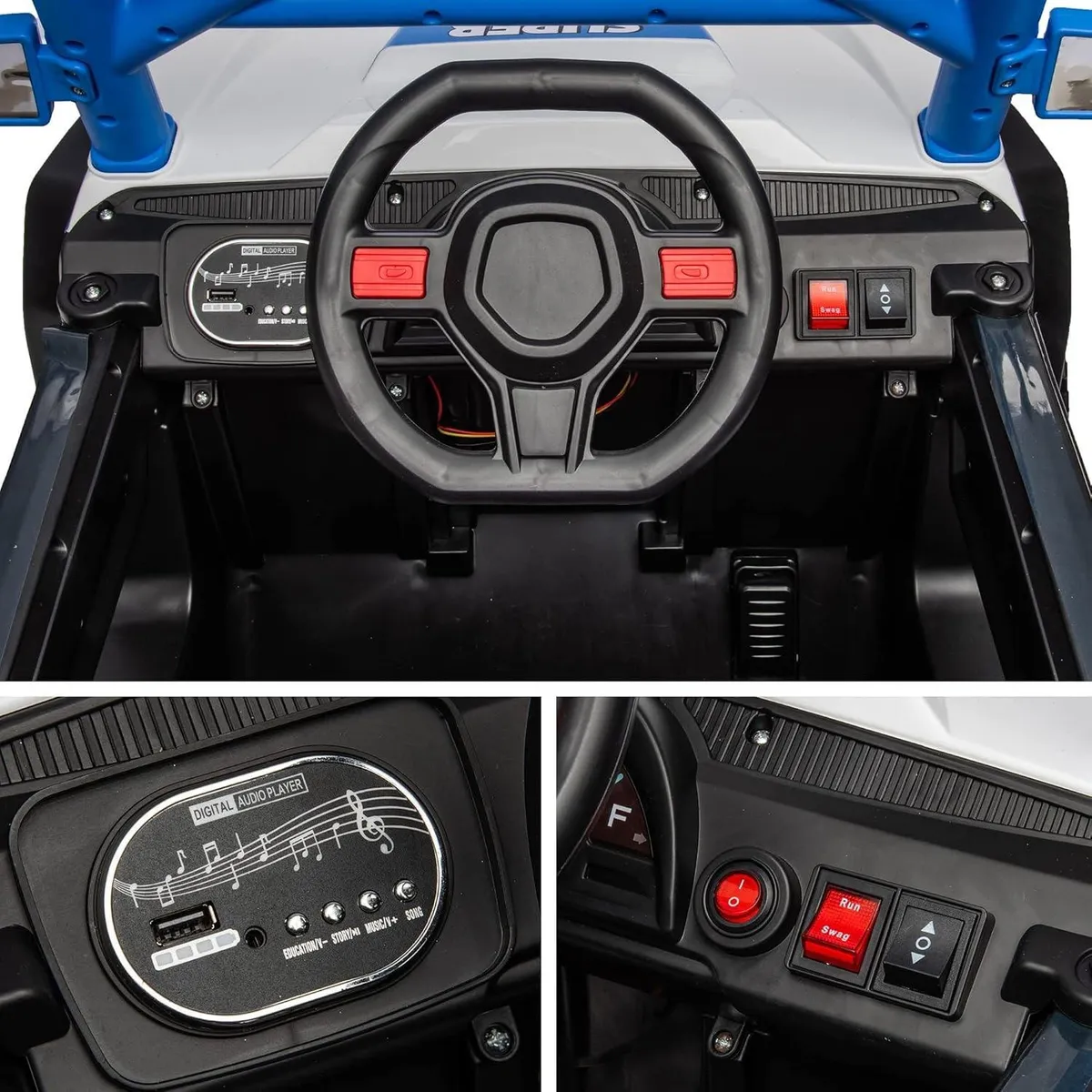 GENERICO - Coche Todo Terreno Bug Utv 12V