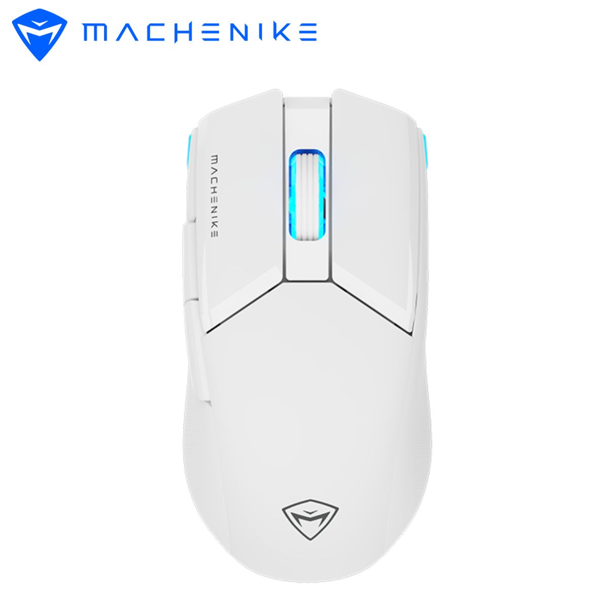 MACHENIKE - Mouse Gamer Inalambrico Machenike M7 Pro Blanco 26,000 DPI