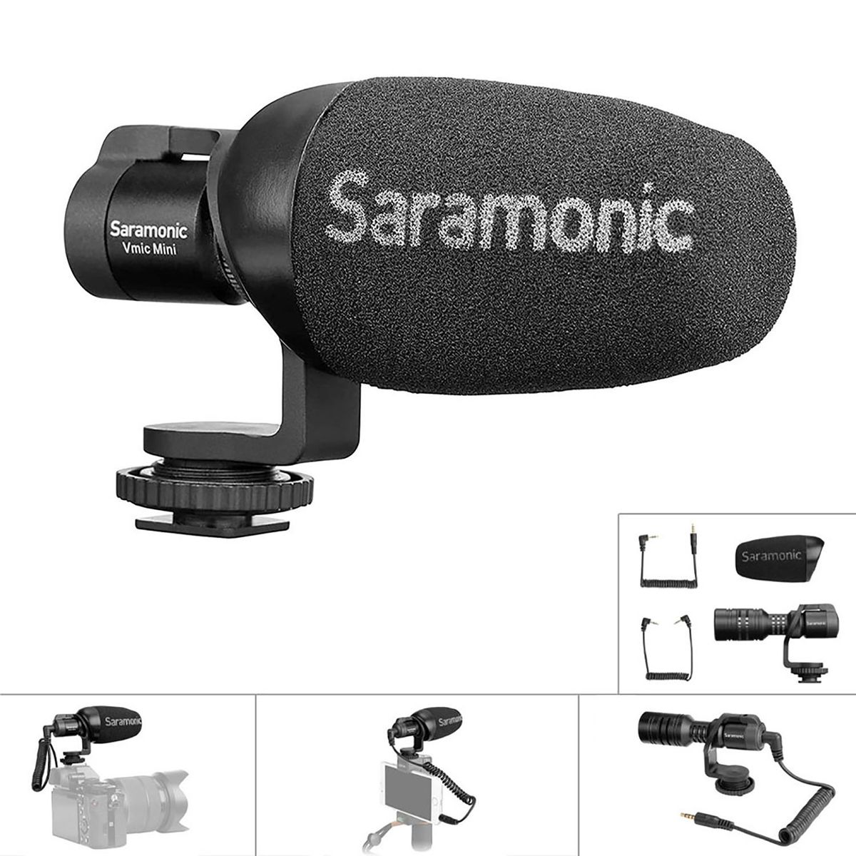 SARAMONIC - SARAMONIC - Vmic Mini - Micrófono de Cañon Boom