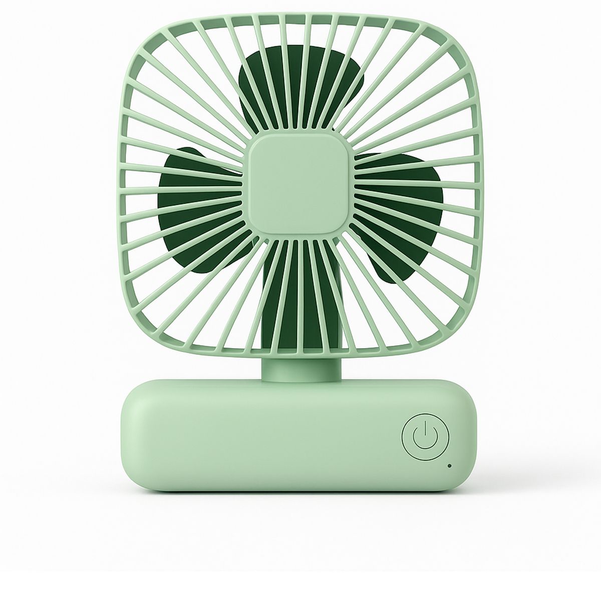 GENERICO - MINI VENTILADOR PORTATIL DE ESCRITORIO RECARGABLE 3 VELOCIDADES