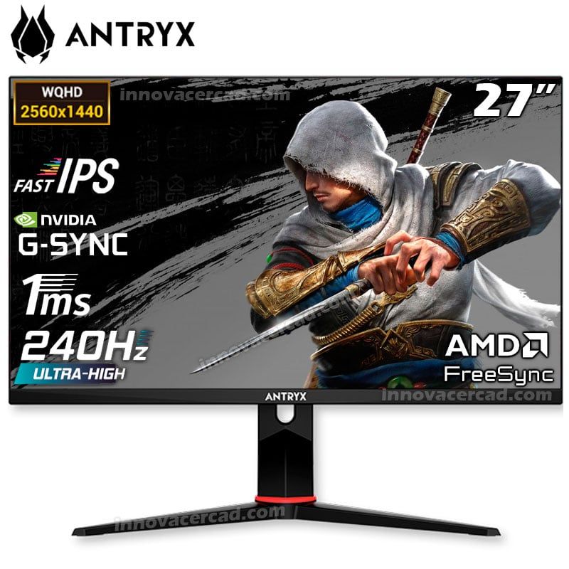 ANTRYX - Monitor ANTRYX IPX2755QGXP 27 FAST IPS 2K QHD 240Hz 1ms HDR