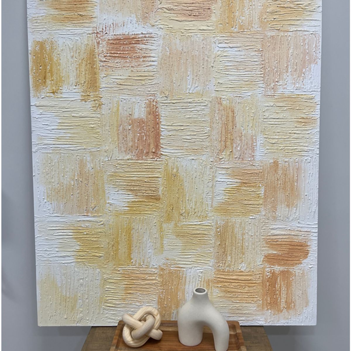 GENERICO - Cuadro Arte Geometric Orange