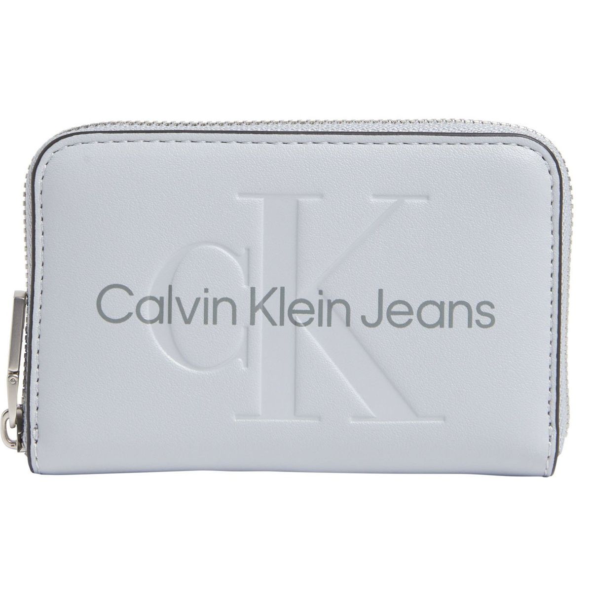 CALVIN KLEIN - BILLETERA SCULPTED MED ZIP AROUND MONO