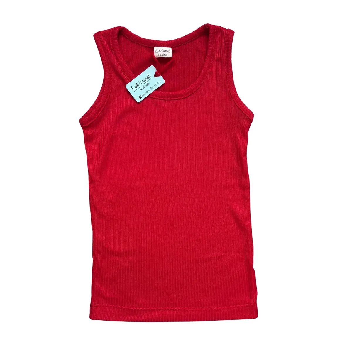 RED CARROT - Bvd unisex niño algodon color rojo