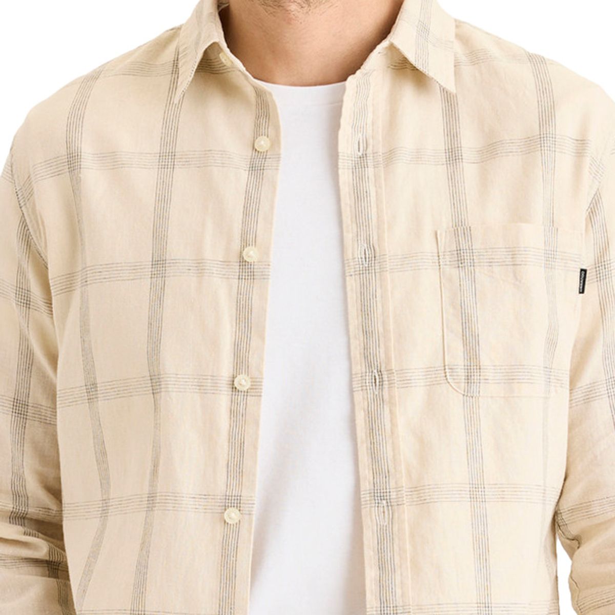 DOCKERS - Camisa Hombre Original Slim Fit Beige Dockers