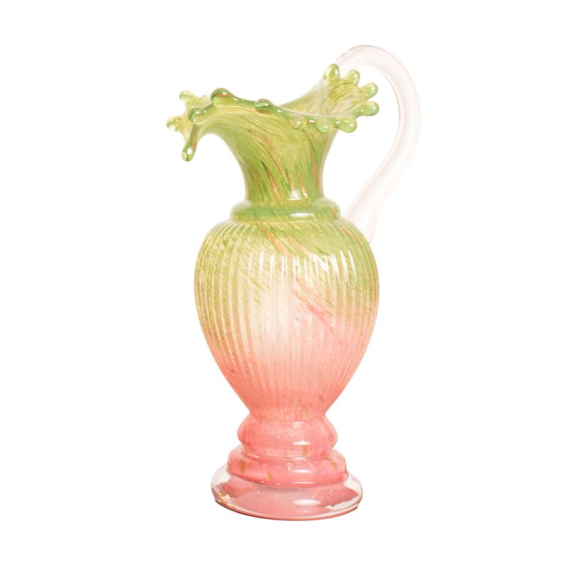 PANADECOR - Florero 28cm de Vidrio Estilo Murano Konceptos