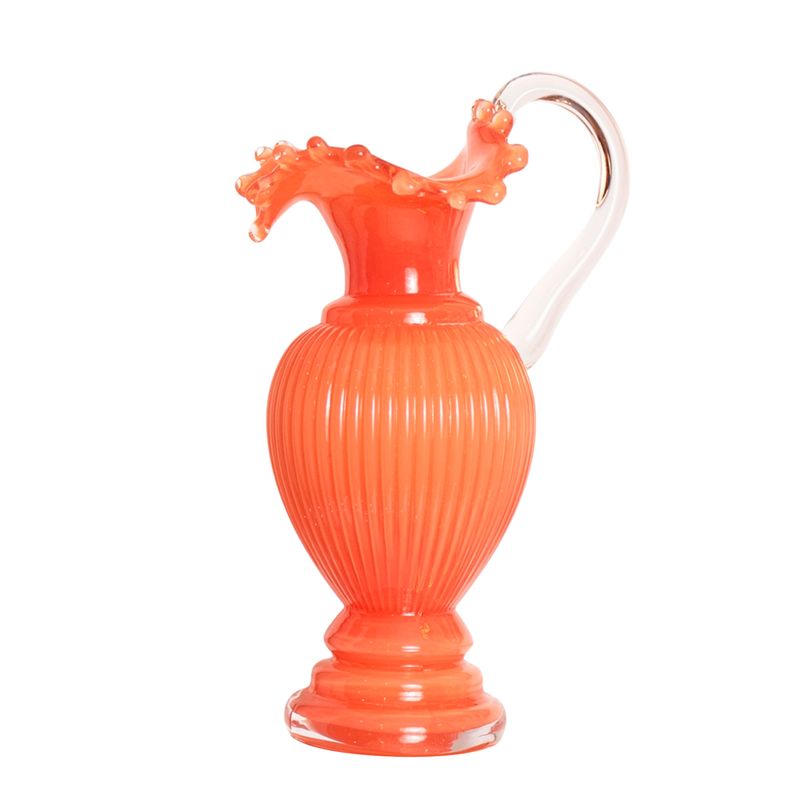 PANADECOR - Florero 28cm de Vidrio Estilo Murano Konceptos