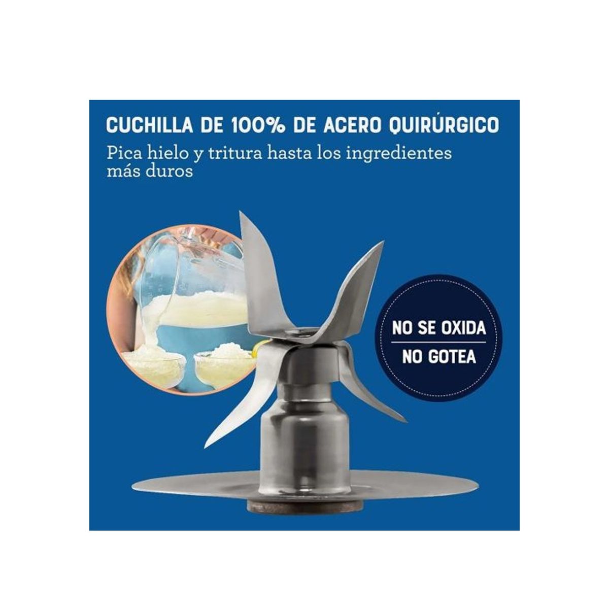 OSTER - Licuadora con vaso de vidrio y 6 velocidades Oster BLSTPEG-NPB