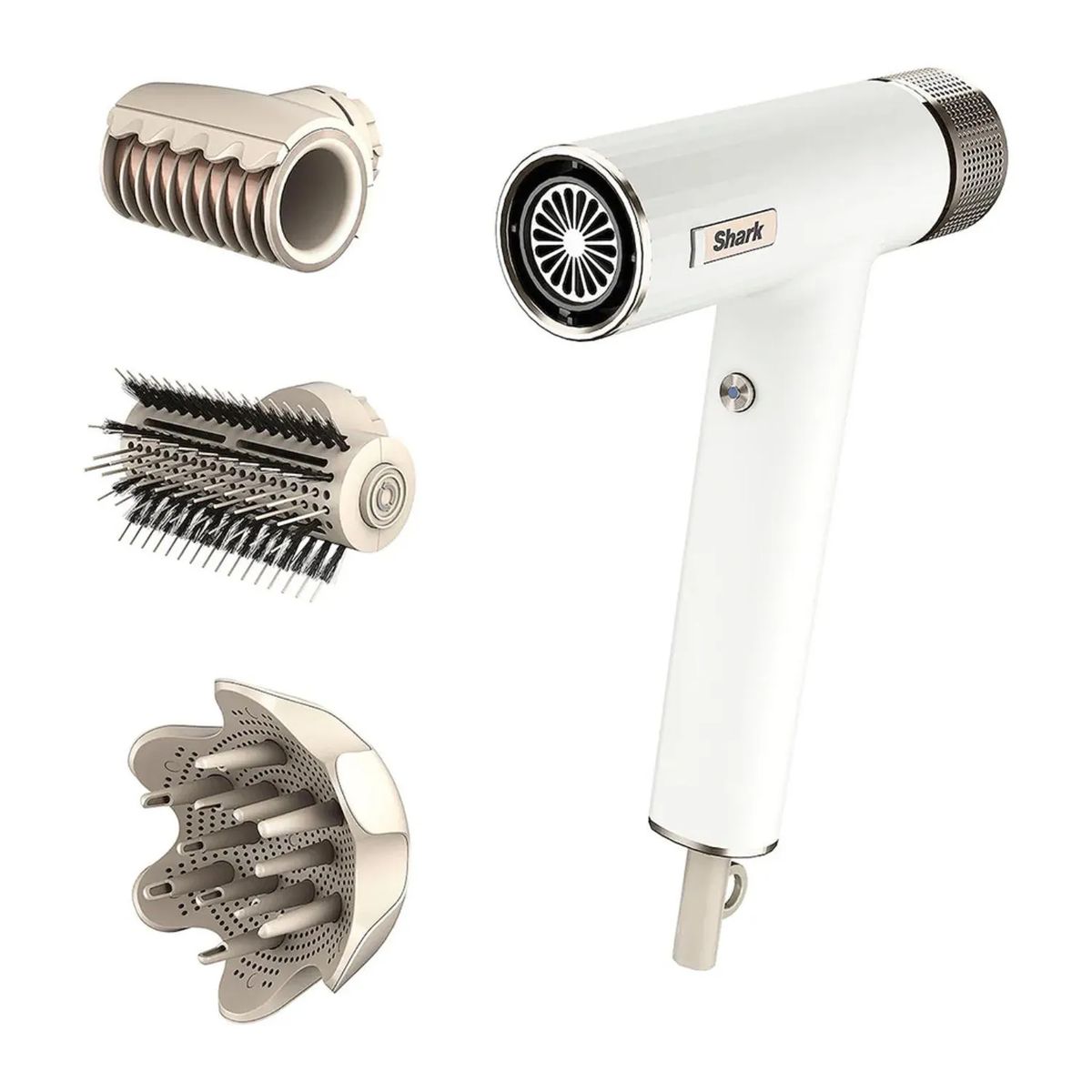 SHARK - Secador Multistyler Speedstyle Blanco 3 En 1 Shark