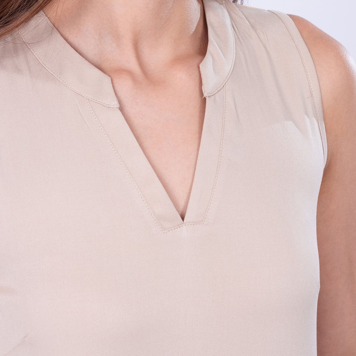 MOCALY - Blusa Sin Mangas Mujer