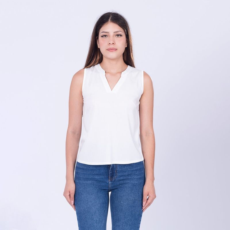 MOCALY - Blusa Sin Mangas Mujer