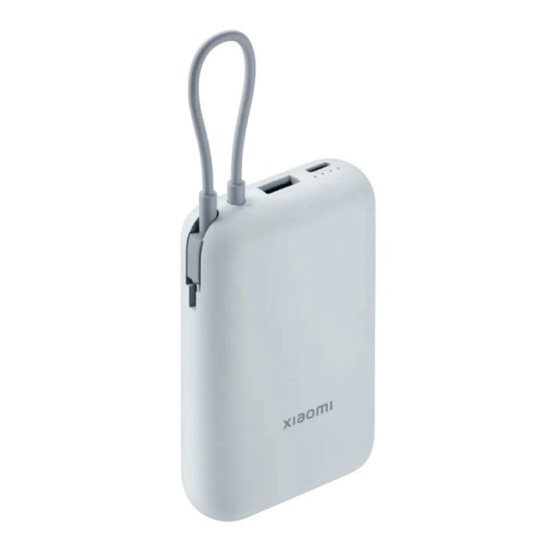 XIAOMI - Xiaomi Power Bank 10000mah Cable Integrado 22w Azul Claro