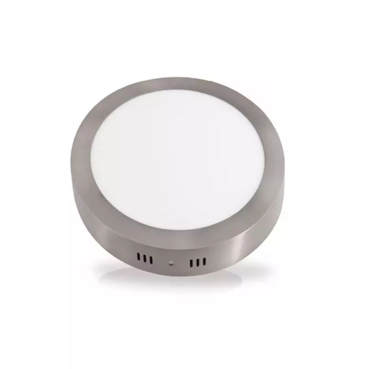 GENERICO - Panel Led Redondo Acerado 20W 1500Lm Luz Fría