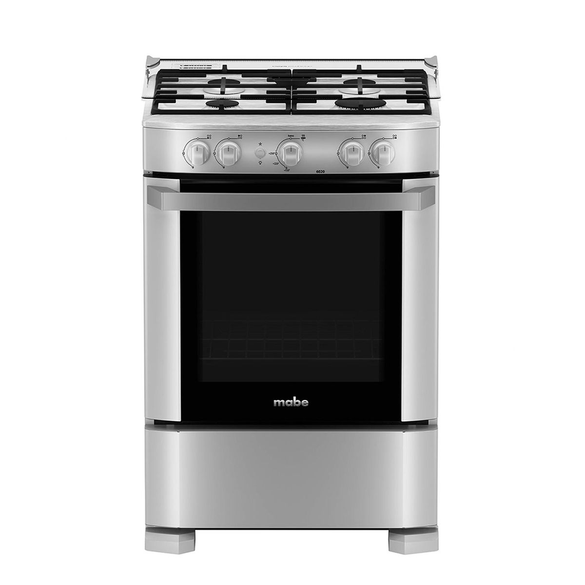 MABE - Cocina de piso a Gas 60cm Silver Mabe CMP6020FG1