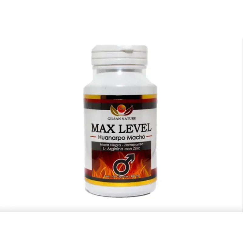 GENERICO - PACK X 2 MAX LEVEL - HUANARPO MACHO, MACA NEGRA, ZARZAPARRILLA