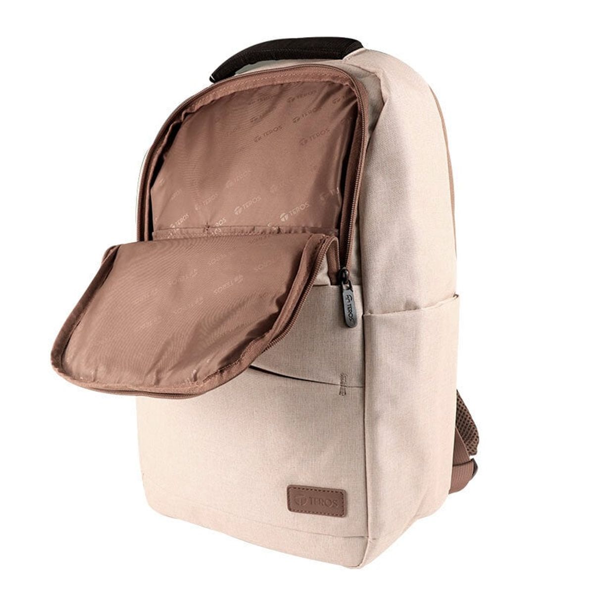 TEROS - Mochila Teros TE-ACS9012 Poliéster notebook hasta 156 beige