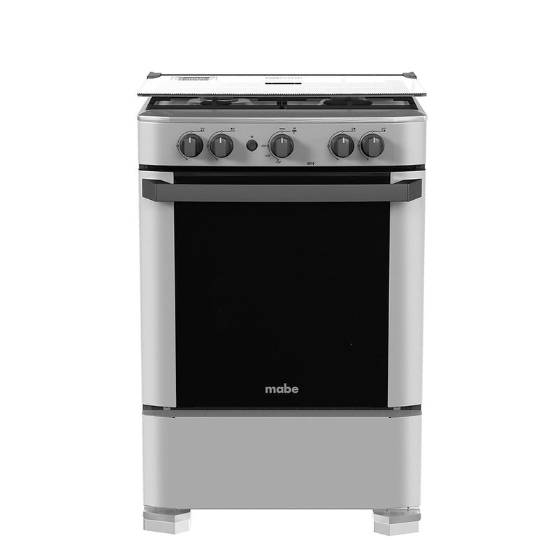 MABE - Cocina de piso a Gas 60 cm Silver Mabe CMP6010FG1