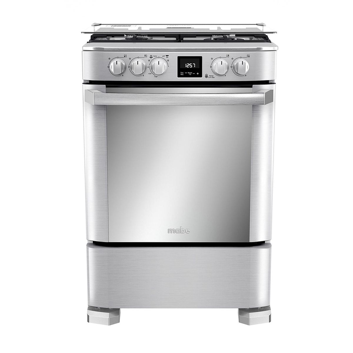 MABE - Cocina de piso a Gas 60cm Inox Mabe CMP6085FX1