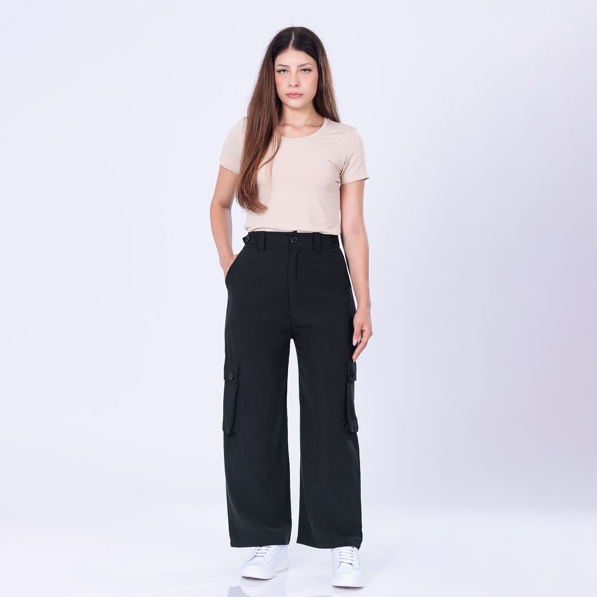 MOCALY - Pantalón Cargo Mujer