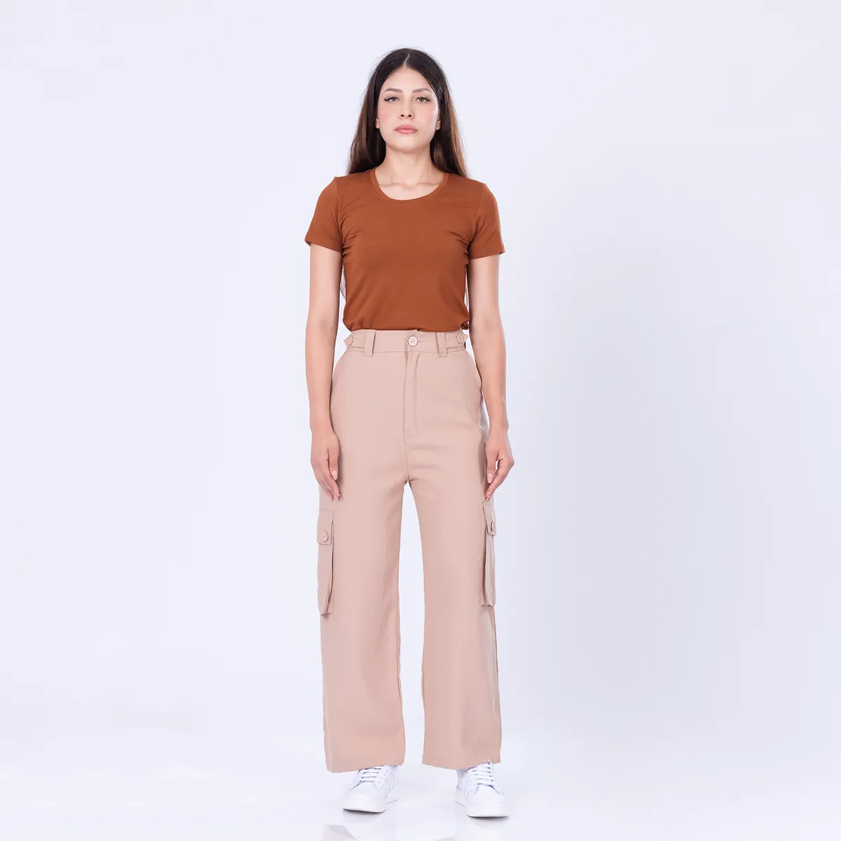 MOCALY - Pantalón Cargo Mujer