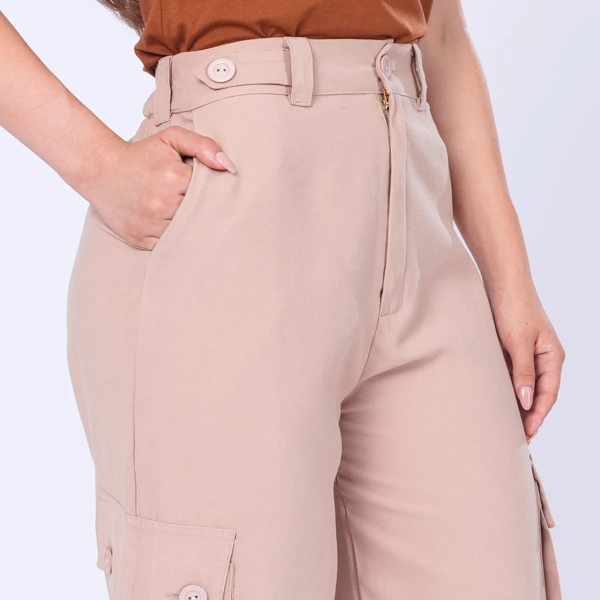 MOCALY - Pantalón Cargo Mujer