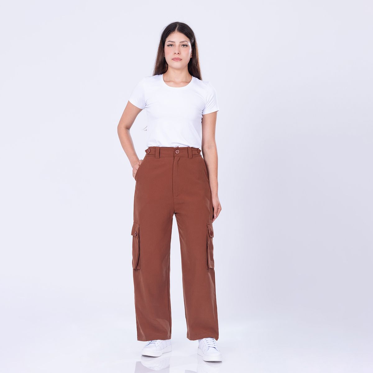 MOCALY - Pantalón Cargo Mujer
